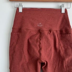 Beyond yoga leggings - small, orange